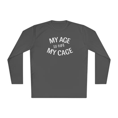 My Age Is Not My Cage (WL) - Hotflash Hero Long Sleeved Shirt