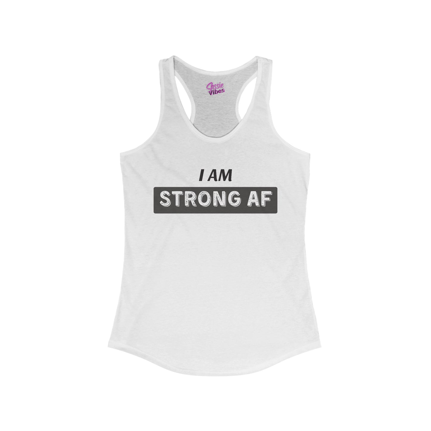 I am Strong AF Tank (BP)