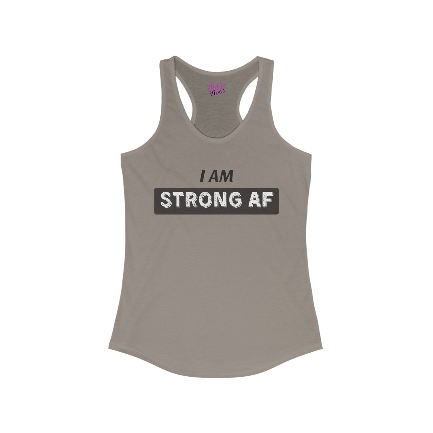 I am Strong AF Tank (BP)