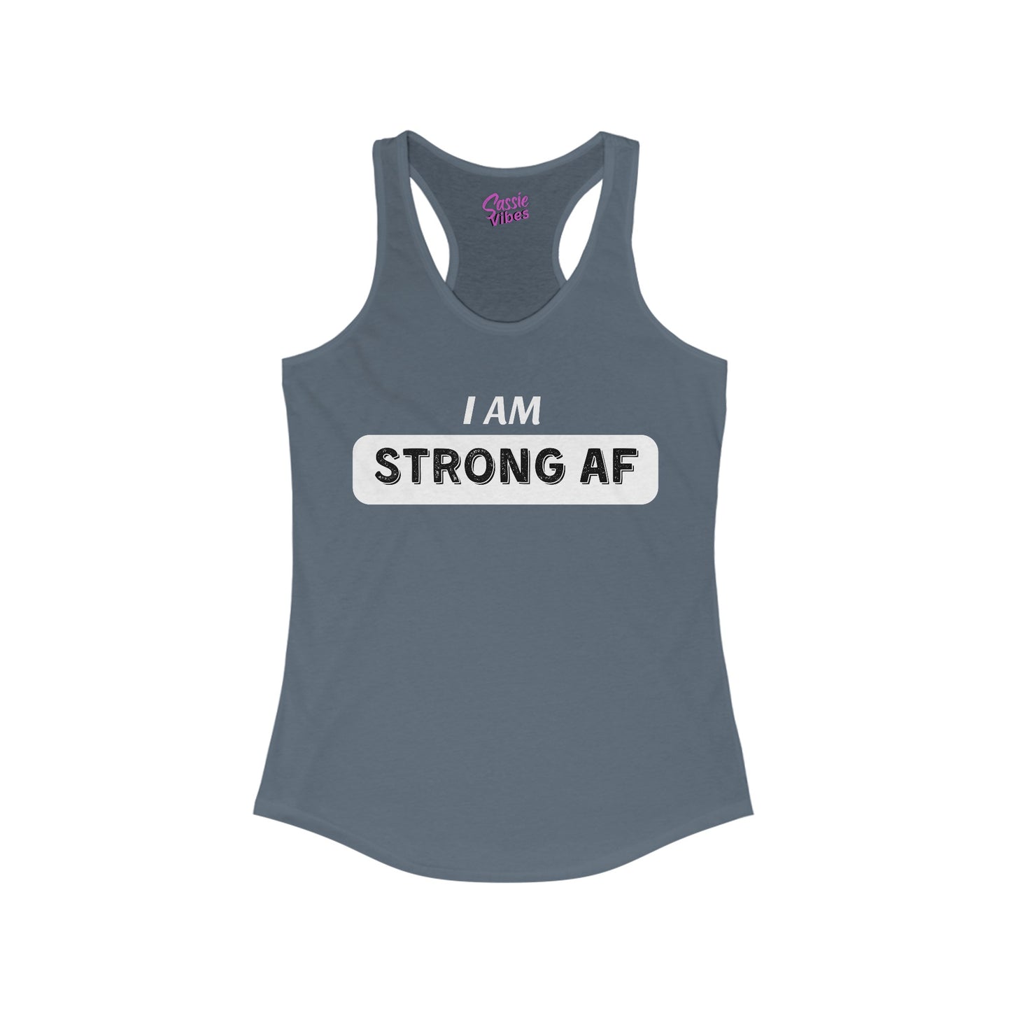 I am Strong AF Tank (WL)