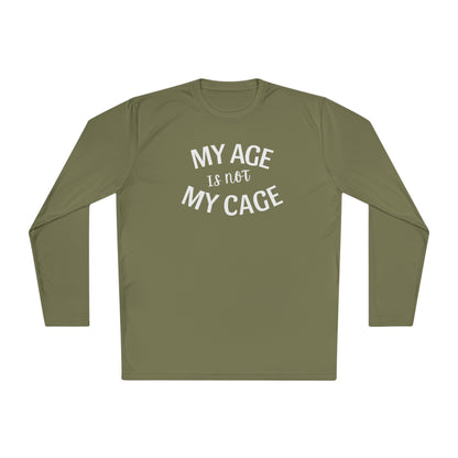 My Age Is Not My Cage (WL) - Hotflash Hero Long Sleeved Shirt