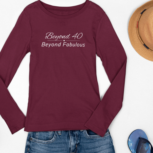 Beyond 40 Beyond Fabulous Long Sleeve Cooling Shirt-